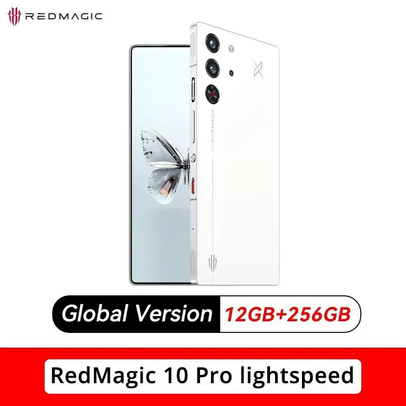World Premiere Global Version RedMagic 10 Pro 5G Gaming Phone 6.853" Snapdragon 8 Elite 7050mAh 80W Charge 50MP NFC