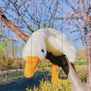 50/130CM Heiß Gans Plüsch Stofftier Weich Ente Schlaf Kissen Sofa Kissen Kinder Freundin Geburtstagsgeschenk