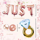 Laventy Just Married Balloons Just Married Banner Bridal Shower Party Balloons Bridal Shower Party Decoration