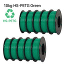 5/10KG High speed PETG For 3D Printer Bambu Lab Filament 40-500mm/s Hyper 3D Printer Materials RAPID HS petg