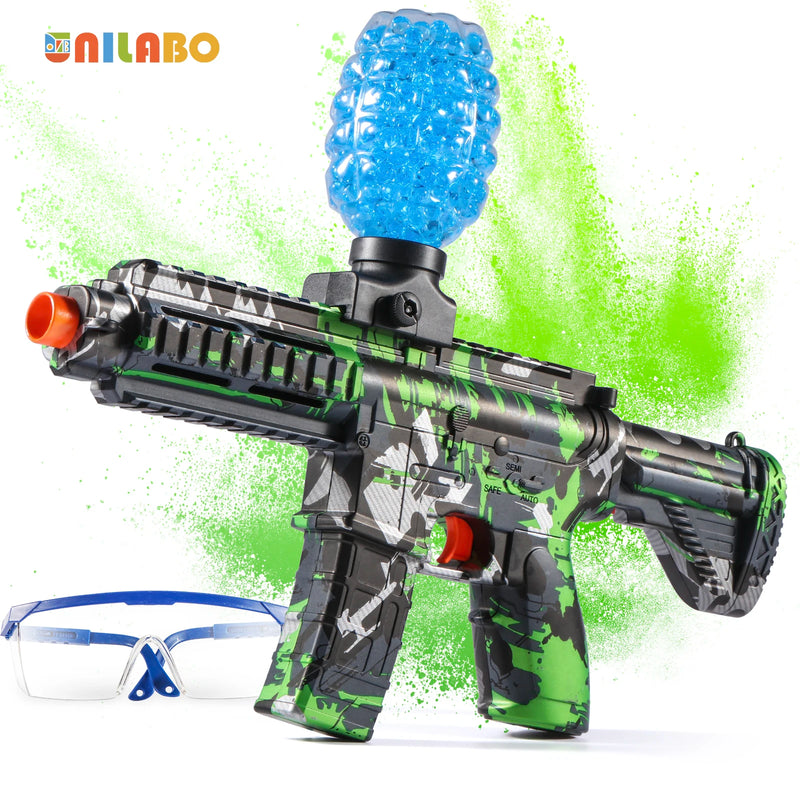 M416 Electric Ball Blaster Toy Gun - High-Speed, Metallic Finish, Rechargeable - Halloween Thanksgiving Gift(Bullets Excluded)