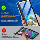 IP68 Waterproof Phone Case For iPhone 16 15 14 13 12 11 Pro Max Samsung S25 S24 Universal Self-Check Underwater Diving Airbag