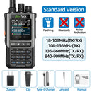 BinTolk BT8200 Walkie Talkie Long Range 10W Tri Power Full Band Wireless Bluetooth Phone Programming Noise Reduction Ham Radio