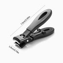 The Iron Grip | Anti-Splash Wide-Jaw Stainless Nail Clipper