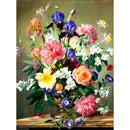 GATYZTORY Classical Painting By Numbers Flowers Coloring By Numbers For Adults Canvas Painting Diy Crafts Wall Art Pictrue Paint