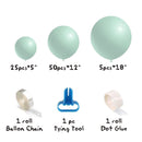 Pastel Green Balloon Garland Arch Kit Romantic Wedding Decoration Balloons Christmas Party Baby Shower Birthday Accessories