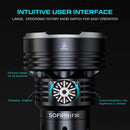 Sofirn IF30 Powerful  USB C Rechargeable EDC Flashlight IPX8 Waterproof 32650 12000lm SFT40 Lamp Portable Torch
