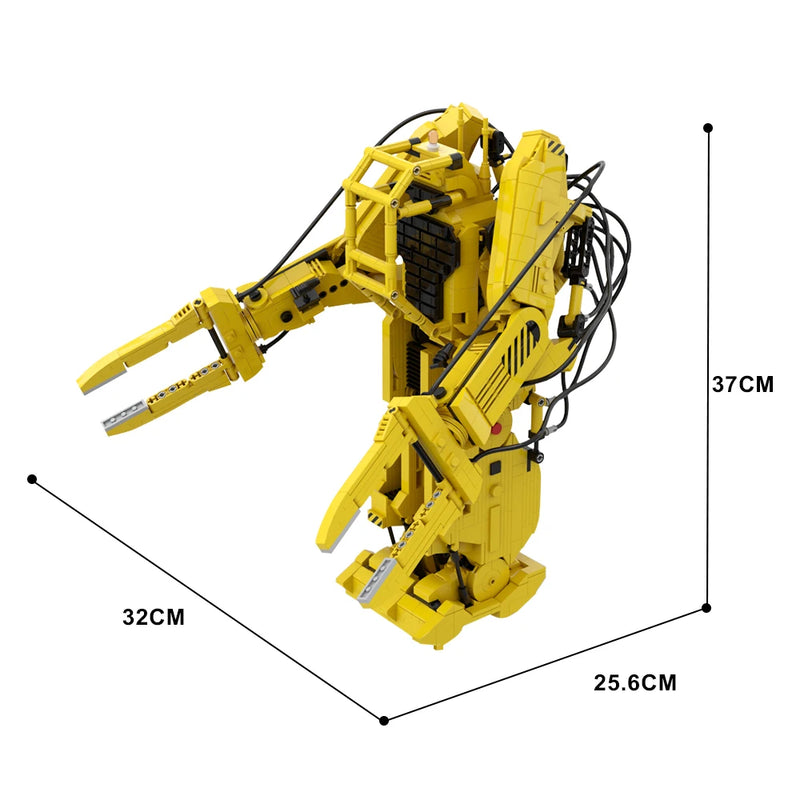 MOC Movie Alien Bricks Model Alien Drooling Monster Building Blocks Ripleys Powerloader Assembly Toys Children Birthday Gifts