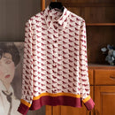 FANIECES Luxury Women's Shirt Elegant Office Ladies Business Shirt 2025 Spring Long Sleeve Lapel Designer Brand Shirts Blusas