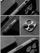 Personalise Case 15 14 Pro Max Custom Name Case For iPhone 14 13 12 11 Pro Max X XS XR 7 8 Plus SE Luxury Lambskin Leather Cover