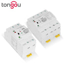 NEW TONGOU Din Rail 2P 4P ATS Dual Power Automatic Transfer Switch Electrical Selector Switches Uninterrupted Power 63A