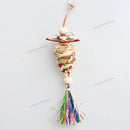 Bird Shredding Toys Wooden Blocks Colorful Parrot Chewing Foraging Hanging Toy for Parakeets Love Birds Budgies