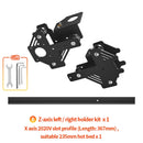 3D Printer Parts Y/X Axis Motor Mount Bracket Right/ Left X/Z-Axis Front/Back Motor Mount Plate X/Y Tensioner For CR-10 Ender-3