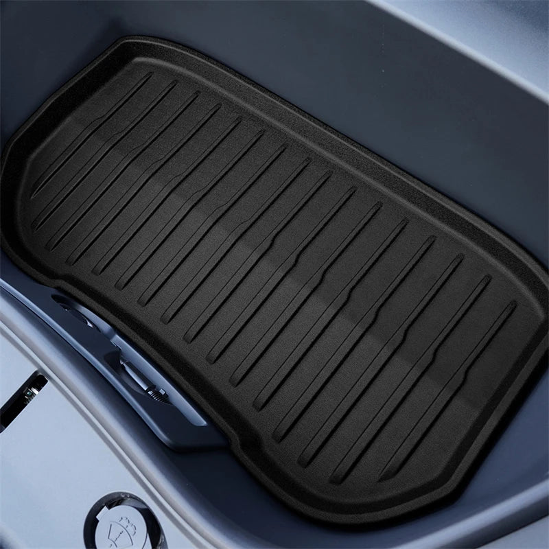 For Tesla New Model 3+ Highland 2023 2024 Front Trunk Pads Rear Lower TPE Trunk Frunk Mats Model 3 Waterproof Car Accessories