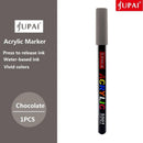 Jupai 1 STÜCK Acrylmarker Stifte Plumones 24 Farben Malerei Schreibwaren Keramik Glas Stoff Graffiti Wasserdicht Wasserbasiert