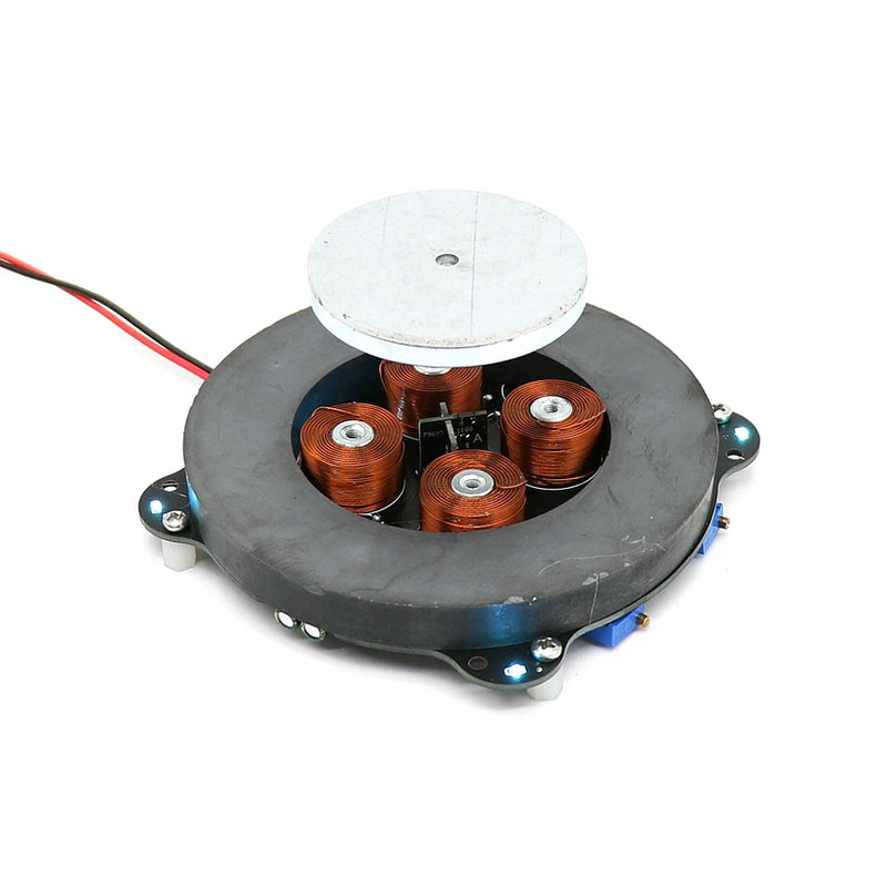 Magnetic Levitation Module DIY Core Kit With LED Lamp Max Load-Bearing 500G Platform For Magnetic Levitation Machine With Power