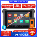 OTOFIX D1 PROS2 Diagnostic Scanner ECU Coding BiDirectional Control Bluetooth Diagnostic Tools 2 Years Free Update  OBD2 Scanner