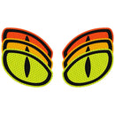 2Pcs Warning Car Reflective Safety Tape Sticker Cat-eye Reflective Sticker Car Sticker Reflective Strips Auto Truck Motorcycle