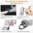 The Gentle Groomer | LED-Illuminated Precision Nail Clipper for Cats and Dogs