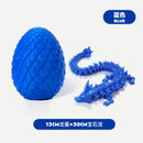 3D Printing Dragon Eggs 12 Inch Dragon Toy Easter Eggs Hinged Dragon Stress Relieving Toy Interior Decoration Office Decorations