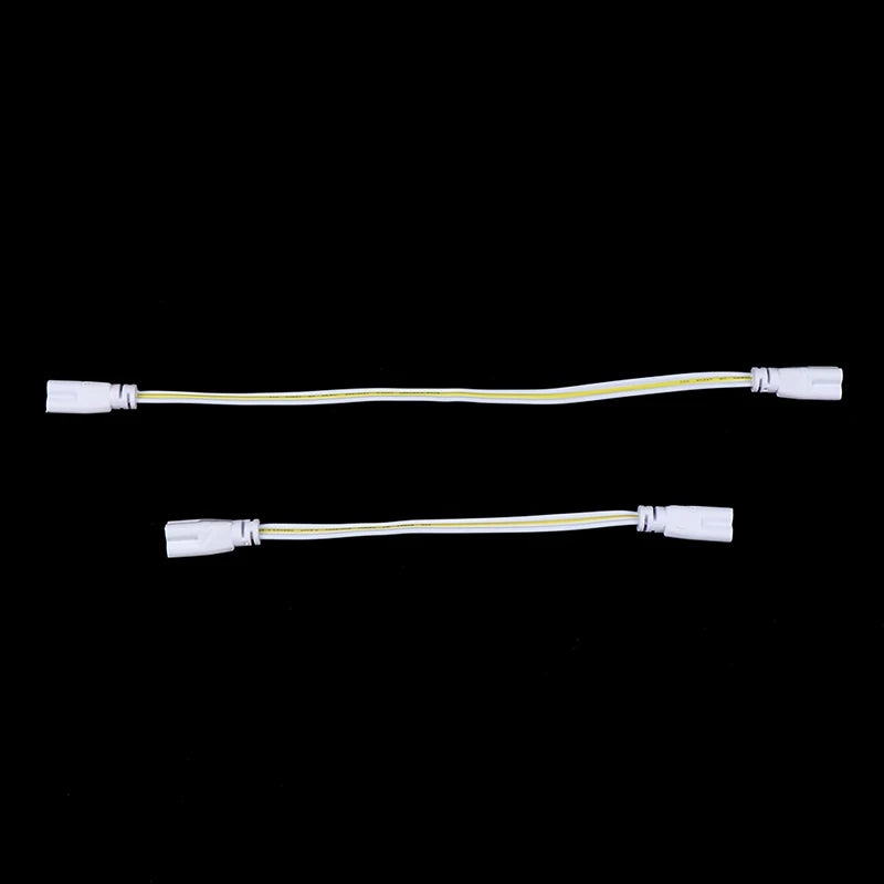 20/30/50/100CM LED Tube Lamp Connected Cable T4 T5 T8 LED Light Double-end Connector Wire 3 Pins Connected Cable 2.5A 0-250V