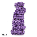72Pcs/lot 2CM Multicolor Paper Artificial Flowers Mini Rose Flower Head Wedding Bouquet Scrapbooking Party Home Decoration