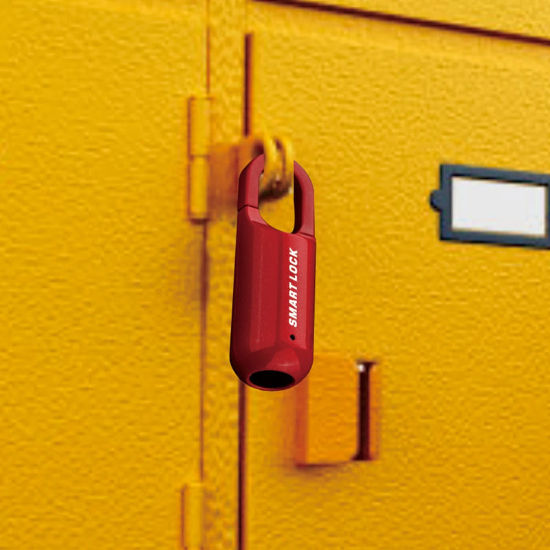 Fingerprint Padlock USB Cabinet Dormitory Anti Theft USB Smart Cabinet Keyless Drawer Lock Household