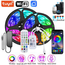 Led Strip Lights Rgb 5050 Wifi Alexa Led Lights Strip RGB Led Tape Light APP Control Color Changing Lights Decoration Christmas