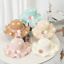 Kids Sun Hat Girls Summer New Straw Bag Cap Set Baby Travel Sun Protection Beach Hats Sun Fisherman Hat