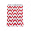 50 pcs 5x7 inch Paper Bag Four Leaf Clover Polka Dot Wavy Kraft Paper Bag Mixed Cookies Candy Gift Wrapping Bag For Christmas