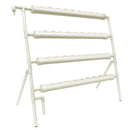 Bymaocar Hydroponic Site Grow Kit 36 Holes 4 Tubes Earthless Plant Growing Systems Flow Deep Water Culture Garden with Pump