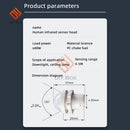 AC110-240V DC12-24V Automatic Sensor Light Switch LED PIR Infrared Motion Sensor Detection Night Light Indoor Outdoor