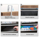 Over The Door Storage Organiser,5 Shelves Door Organizer Hanging, Hanging Organiser Storage For Baby Nursery, Bathroom, Bedroom