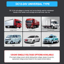 Acryl-Schale 12-24V Auto Lese-LED-Nachtstreifenlicht Innenbeleuchtung Deckenlampe für Lieferwagen LKW Wohnmobil Boot mit Schalter