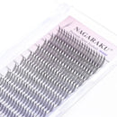 NAGARAKU Ship from America 10 cases Premade Spire Eyelash Plume Fluttering Eyelash Extensions Anime Effect Soft Comic