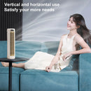 Portable Tower Fan 3 Speeds Cooling Fan Quiet Personal Fan Rechargeable Desktop Fan for Bedroom Living Room Office