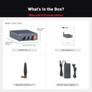 Fosi Audio  TPA3255 Bluetooth Sound Power Amplifier 300W x2 Mini HiFi Stereo Class D Amp Bass Treble For Home Theater