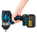 Gisam 2800N.M Torque Brushless Electric Impact Wrench 1/2 inch Screwdriver Cordless Wrench Power Tool For Makita 18V Battery Pin