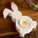 Rabbit Candle Holder Silicone Mold DIY Easter Bunny Candlestick Ornament Craft Gift Making Plaster Concrete Resin Casting Molds