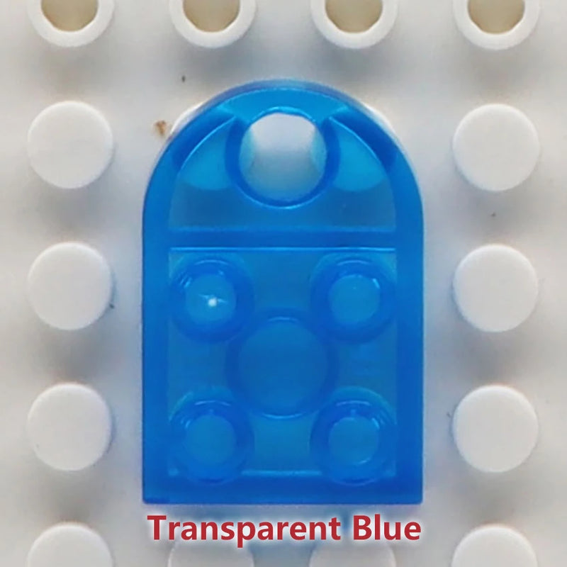 50pcs DIY Building Blocks 3176 Brick Heart Necklace/Key Ring Toys 2x 3 Heart-shaped Multicolor Educational Toy Gift for Children