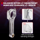 4340 Conrod Connecting Rods For Audi S3 A4 TT 1.8T VW Golf Pleuel Bielle EN24 Forged H-Beam for 1.8T 20mm pin TUV Rod Piston