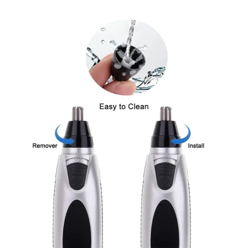 Electric Nose Hair Trimmer For Men And Women Available With Low Noise High Torque High Speed Motor Washable