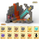 Magnetic Building Blocks Mine World Magnet Cubes Forest Set for Boy Girl Kid Age 3+ DIY Model Children STEM Sensory Toy Gift