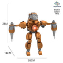 New Space Flying Saucer Skibidi Toilet Builing Blocks Camerman Titan TV Man Bricks DIY Figure Moddel Toys For Kids Birthday Gift