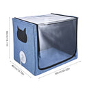 The Recovery Haven | 100L Veterinary Oxygen Cage with Atomization Port
