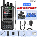 BinTolk BT8200 Walkie Talkie Long Range 10W Tri Power Full Band Wireless Bluetooth Phone Programming Noise Reduction Ham Radio