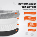 SucceBuy Orthopedic Human-Sized Dog Bed with Washable Fur Cover