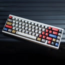 Comic Mixed Lights PBT Keycaps Cherry Profile Five-sided Dye Sub Keycap For ISO Layout Mechanical Keyboard Alice Split Spacebar