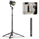 Ulanzi AT-05 2M Heavy Duty Light Stand Foldable Tripod with 1/4" Universal Mount for Photography Video Lights Cameras Livestream