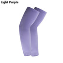 2PC Anti-sunburn Arm Sleeves Exposed Thumb Warmers Sports Sleeve Sunscreen Hand Cover Cooling Warmer for Running Fishing Cycling